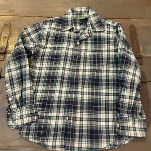 Boys M (7/8) Gap Kids Button Down EUC
